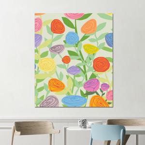 [아트빌리지]실내 인테리어 소품 꽃 그림액자(50x60cm)