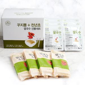 [새만금유기농꾸지뽕] 쌀국수선물세트 컵면6팩+소면400gx4팩