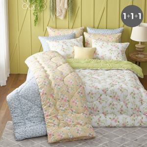 [벨리에르] 2025 SS 신상품 사계절 워싱 이불 3장 세트(슈퍼싱글/퀸/킹)