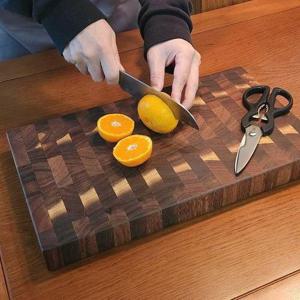 갤러리아_[SOUL] 엔드그레인 도마(대) 42x25x4cm 레인트리 원목