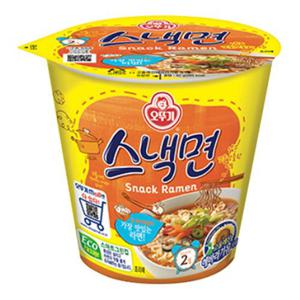 오뚜기 스낵면 소컵 62g X 36개