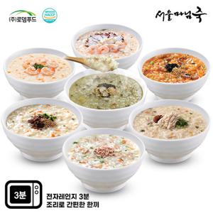 [서울마님죽]든든한 아침죽세트/총7팩