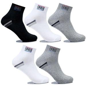 [스프리스]남자면양말 단목 5켤레 SP1009 캐주얼양말