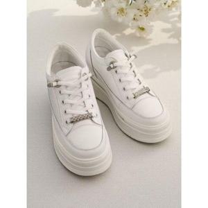 갤러리아_[센터시티] 고세 여성 키높이 데일리 스니커즈 OZP2F003 화이트