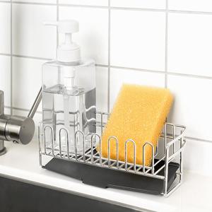 [디스펜서증정]컴팩트 올스텐 물빠짐 수세미거치대