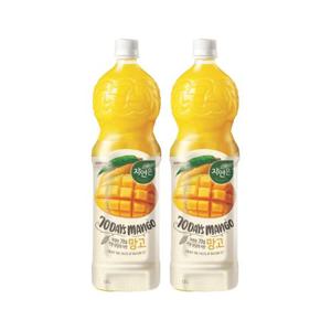 [웅진식품] 자연은 망고 1.5L 4개