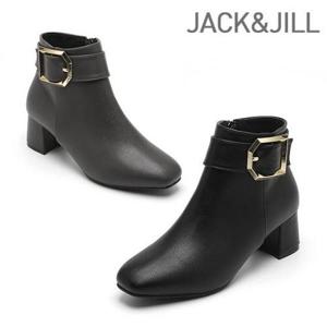 [잭앤질]잭앤질 기모안감 골드버클 앵클부츠(JD0703)