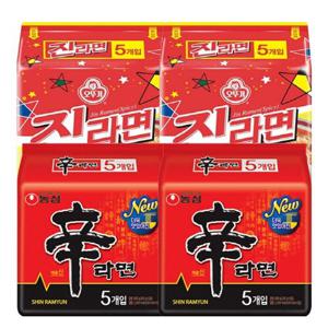 [농심]신라면10봉+진라면매운맛10봉