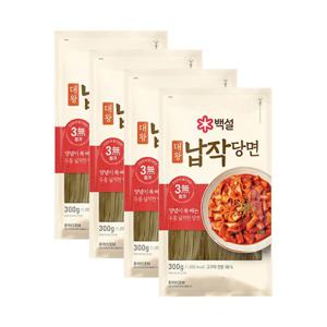 [CJ]백설 대왕 납작당면 300g x4개
