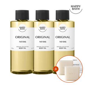 해피바스 오리지널 컬렉션 바디오일 250ml 3입(옵션)