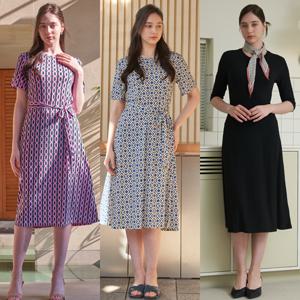 [Lipbbam] 립밤 25SS 크레오라 프린티드 쿨 리조트 원피스 3종