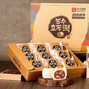 홈앤쇼핑_능수호두 찹쌀떡 18개입