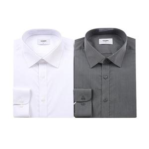 갤러리아_(긴소매 슬림핏) 터치감 좋고 구김 적은 모달+스판 솔리드셔츠