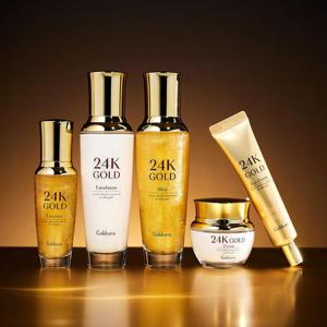 골드베라 24K골드 화장품 5종 1세트 기초화장품 스킨케어 콜라겐 주름미백 탄력보습