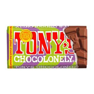 토니스 Tonys 초콜릿 초코론리 피칸 카라멜 크런치 90g