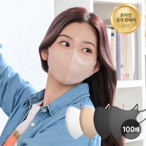 아에르 KF-94 윤곽 마스크 100매 /새부리형/국산