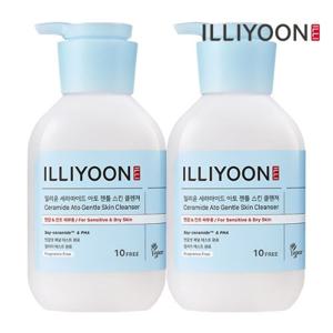 일리윤 세라마이드아토5.0 젠틀스킨클렌져 400ML 2입
