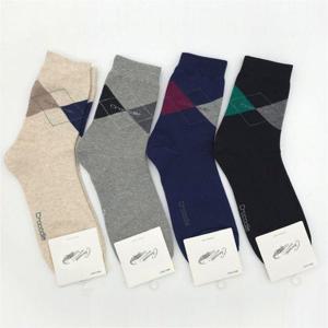 국산 캐주얼 세트 정장 아가일 남자 양말 5켤레 패턴 WFLDIPH