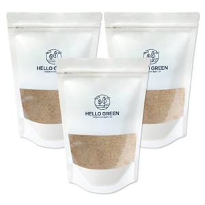 [헬로우그린] 볶은 아마씨 분말 가루 500g, 3개