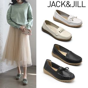 [잭앤질 슈즈] 고급스러운 소가죽 로퍼/컴포트화 4종택1