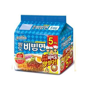 [새벽배송][우리가락]팔도 비빔면 멀티 130g x 5팩