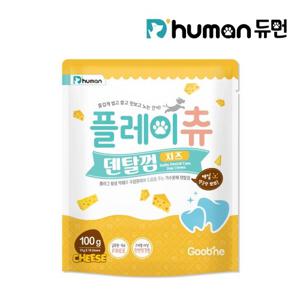 [듀먼] 플레이츄 덴탈껌 치즈맛 100g (10개입)