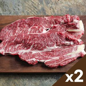 [자연맛남 소고기] 푸짐한 국내산 소고기 1등급 꽃등심 200x2팩 총400g