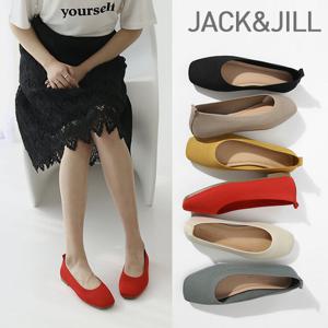 잭앤질 코지 니트 플랫슈즈(JC1630)