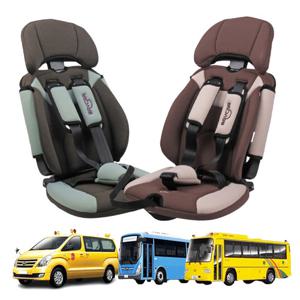 베이카 휴대용카시트 주니어카시트 어린이집 유치원 통학버스 뒷자석3열장착카시트