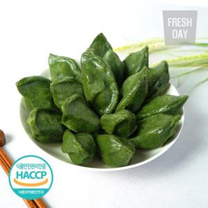 고창 울어매 모시송편 모싯잎 찐송편 깨 25입x2팩