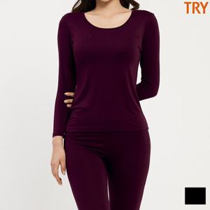 트라이 히트업 LIGHT여상하 여성내복 여자 내복 얇은 발열내의 세트 AW9SH71