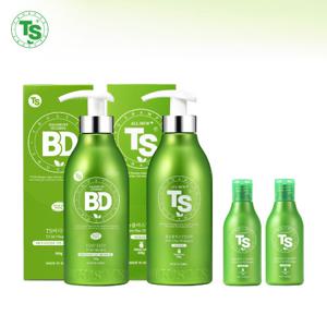 [TS] 올뉴플러스 티에스 샴푸 500g x 1통 + BD샴푸 500g + 올뉴플러스 100g x 2