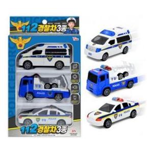 [XB6HLM0N_47]장난감 경찰차 3P 폴리스카 멜로디 자동차 선물