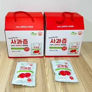 [Fresh] HACCP 인증 경북 의성 사과 100% 사과즙 100ml x50팩