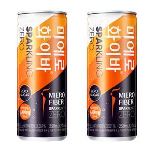 미에로 화이바 스파클링 제로 250ml x 24캔