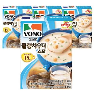 [보노] 컵 스프 클램차우더 스프 63g x 4개