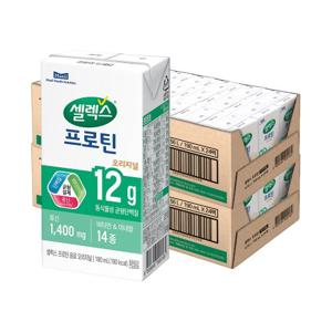 셀렉스 프로틴음료 오리지널(TBA) 대용량 190ml 48입 (24입 2박스)