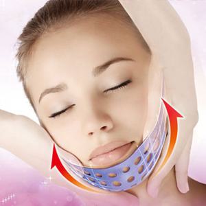 V밴드 얼굴마사지 리프팅밴드 브이라인 라인 이중턱 볼살 수면겸용 입벌림 방지 턱 땡김이 S351