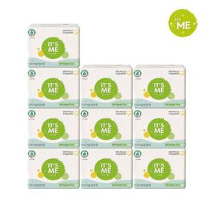 [잇츠미]잇츠미 뉴슬림 순면 생리대 중형 12p x10팩(총 120p)