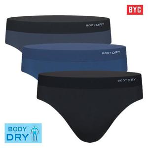 [BYC]남성팬티 보디드라이 냉감속건 남자삼각팬티 3매입/땀을 빠르게 흡수 건조하여 쾌적하게 입을 수 있..