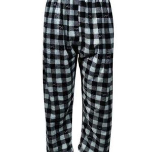 [에이치플러스몰]평화 편한 밍크극세사 잠옷바지 남성 9부 파자마 수면