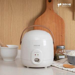 [BJ] 키친아트 라팔 포니 컬러풀 미니 전기밥솥 (크림색)