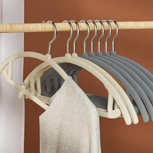 360도 회전고리 벨벳 논슬립 어깨뿔방지 옷걸이 10개 (WFGP00K)