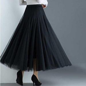 연말 모임 이쁜 치마 플레어 샤 스커트 여자 코디 WFKKGO5