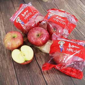 [간편 세척 개별포장] 가정용 부사 사과 3kg 소과 (19-25과)