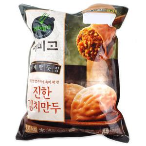 [코스트코] CJ제일제당 비비고 수제만둣집 진한 김치만두 1.6kg 대용량