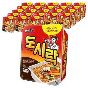팔도 도시락 컵라면 86g 24개