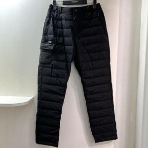 [파사디골프]스트레치 튜브 다운 팬츠 블랙 남성 바지 Q24WSB491X