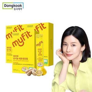 [동국제약] 마이핏 유기농 레몬생강즙 NFC 착즙 3박스(42일분)+쇼핑백
