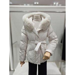 갤러리아_[이월][이프네]폭스퍼 벨티드 구스 다운 패딩(DN9WDW02)